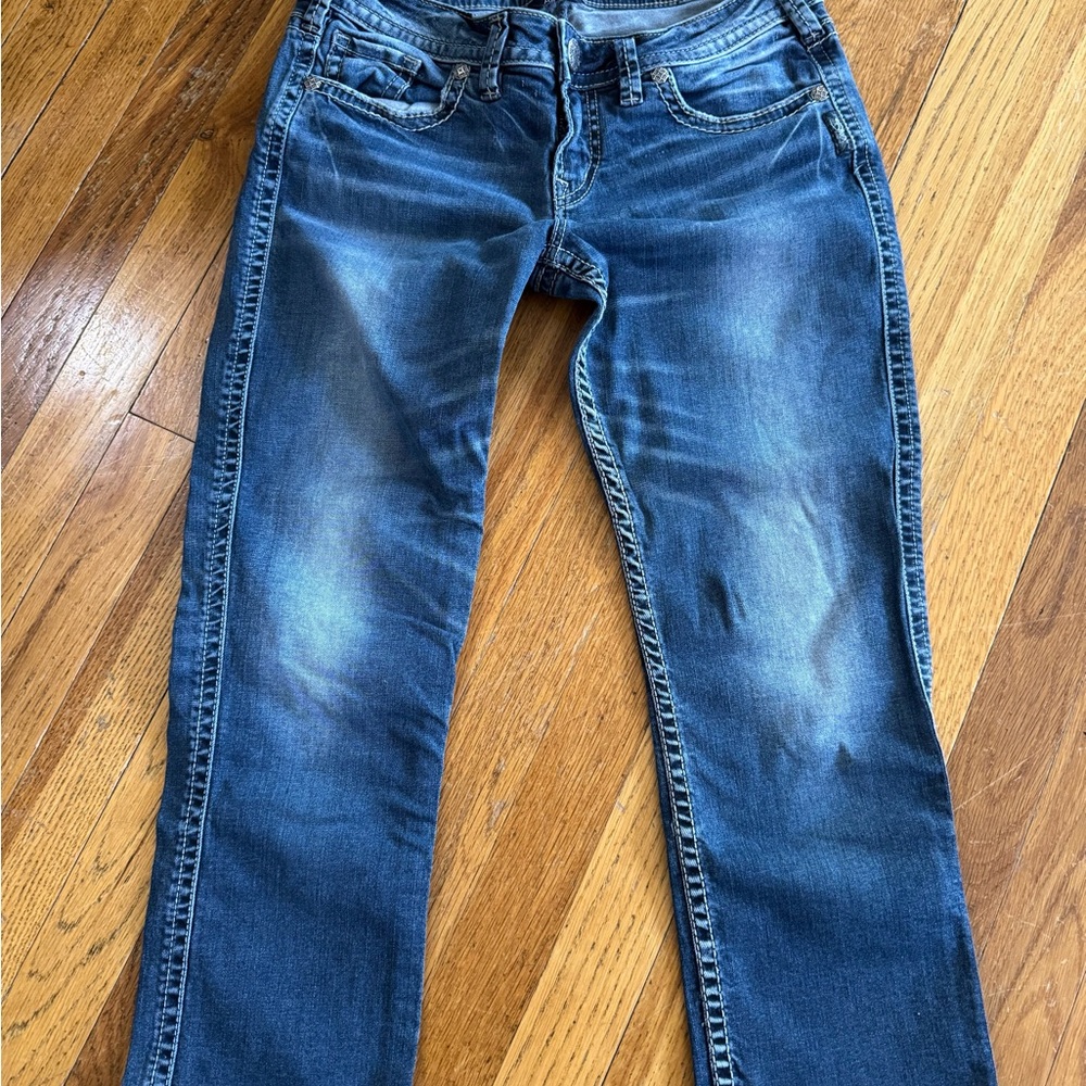 Silver Jeans Women's Aiko Capris